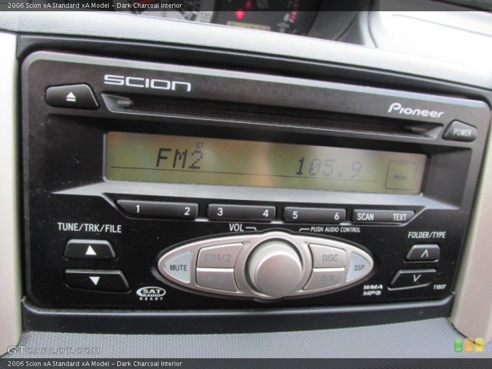 Dark Charcoal Interior Audio System for the 2006 Scion xA  #78810614