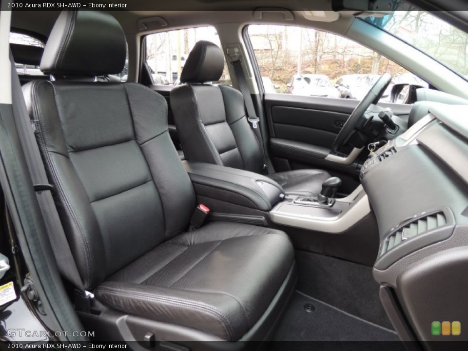 Ebony Interior Front Seat for the 2010 Acura RDX SH-AWD #78810665