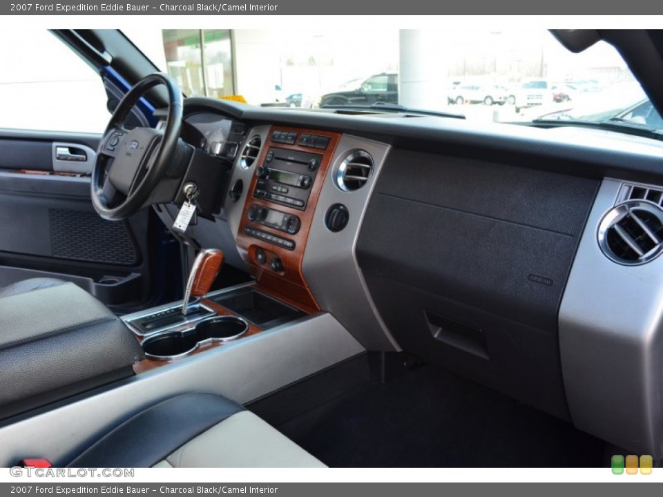 Charcoal Black/Camel Interior Dashboard for the 2007 Ford Expedition Eddie Bauer #78812636
