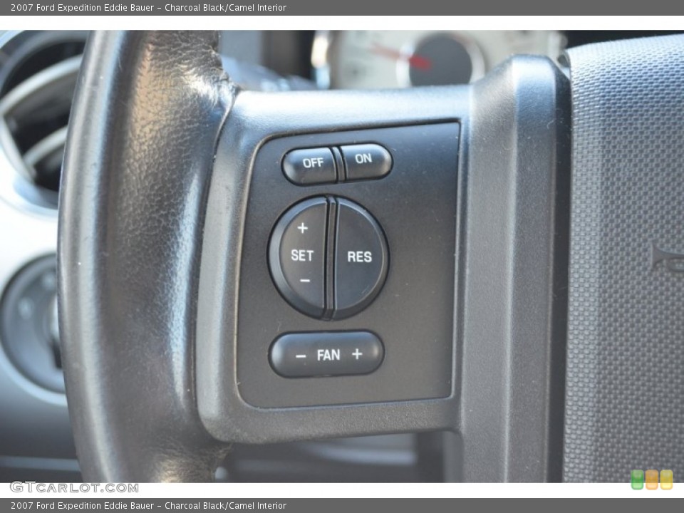 Charcoal Black/Camel Interior Controls for the 2007 Ford Expedition Eddie Bauer #78812863