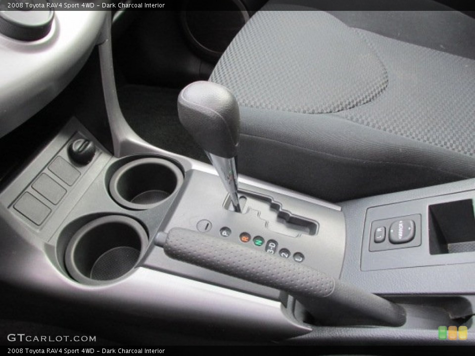 Dark Charcoal Interior Transmission for the 2008 Toyota RAV4 Sport 4WD #78814322