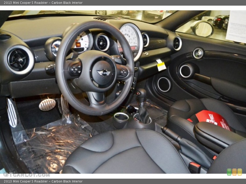 Carbon Black Interior Prime Interior for the 2013 Mini Cooper S Roadster #78815166