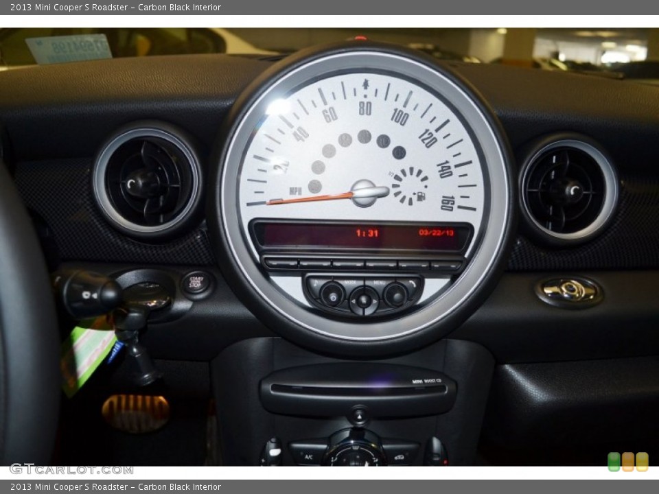 Carbon Black Interior Gauges for the 2013 Mini Cooper S Roadster #78815210