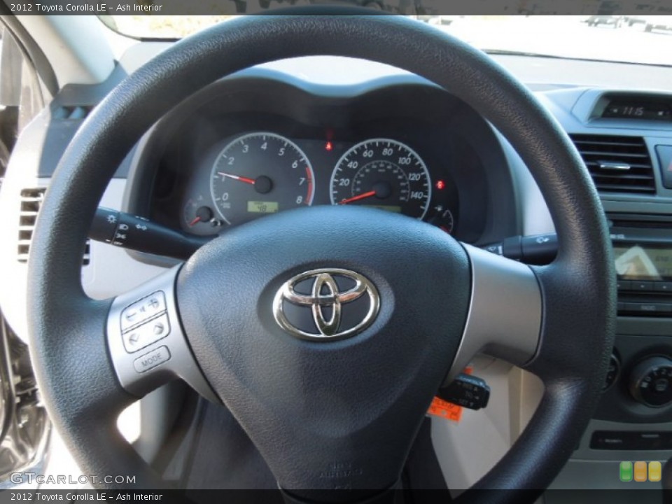 Ash Interior Steering Wheel for the 2012 Toyota Corolla LE #78815240