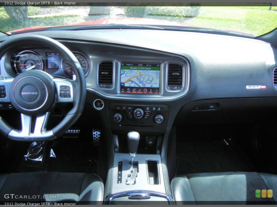Black Interior Dashboard for the 2012 Dodge Charger SRT8 #78815838