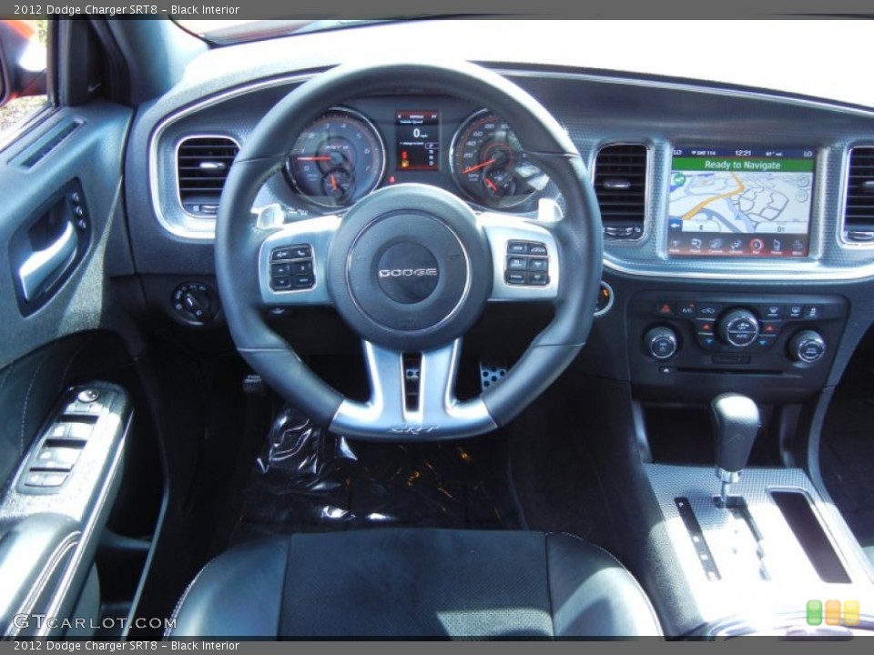 Black Interior Steering Wheel for the 2012 Dodge Charger SRT8 #78815858