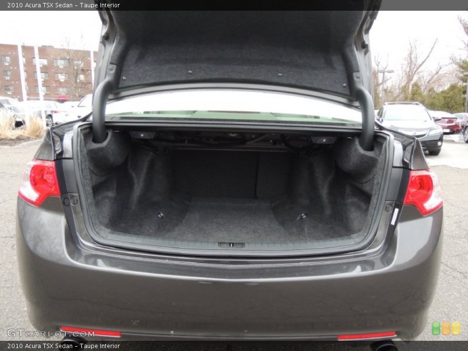 Taupe Interior Trunk for the 2010 Acura TSX Sedan #78815974