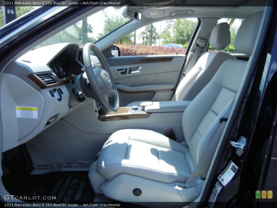 Ash/Dark Grey Interior Front Seat for the 2011 Mercedes-Benz E 350 BlueTEC Sedan #78816332