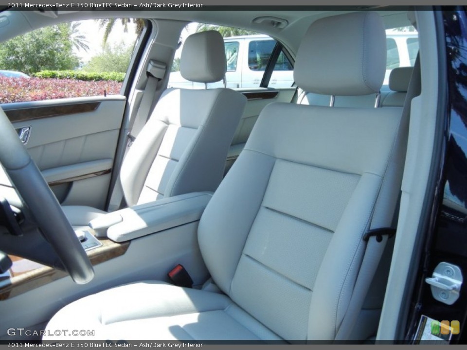 Ash/Dark Grey Interior Front Seat for the 2011 Mercedes-Benz E 350 BlueTEC Sedan #78816354