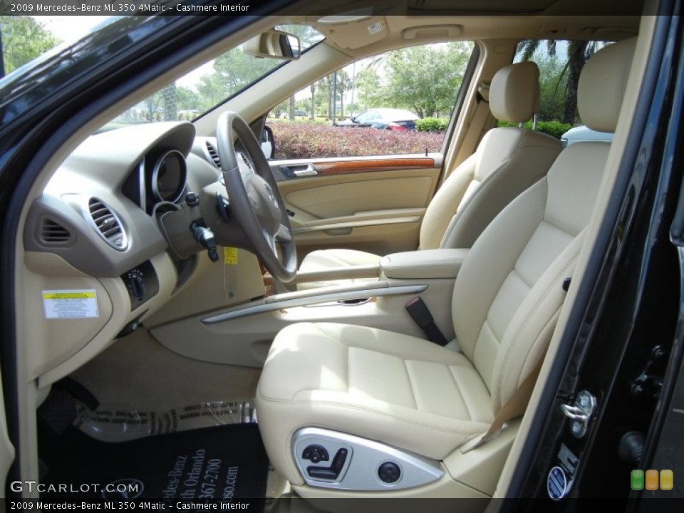 Cashmere Interior Front Seat for the 2009 Mercedes-Benz ML 350 4Matic #78816975