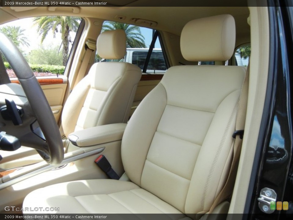 Cashmere Interior Front Seat for the 2009 Mercedes-Benz ML 350 4Matic #78816998