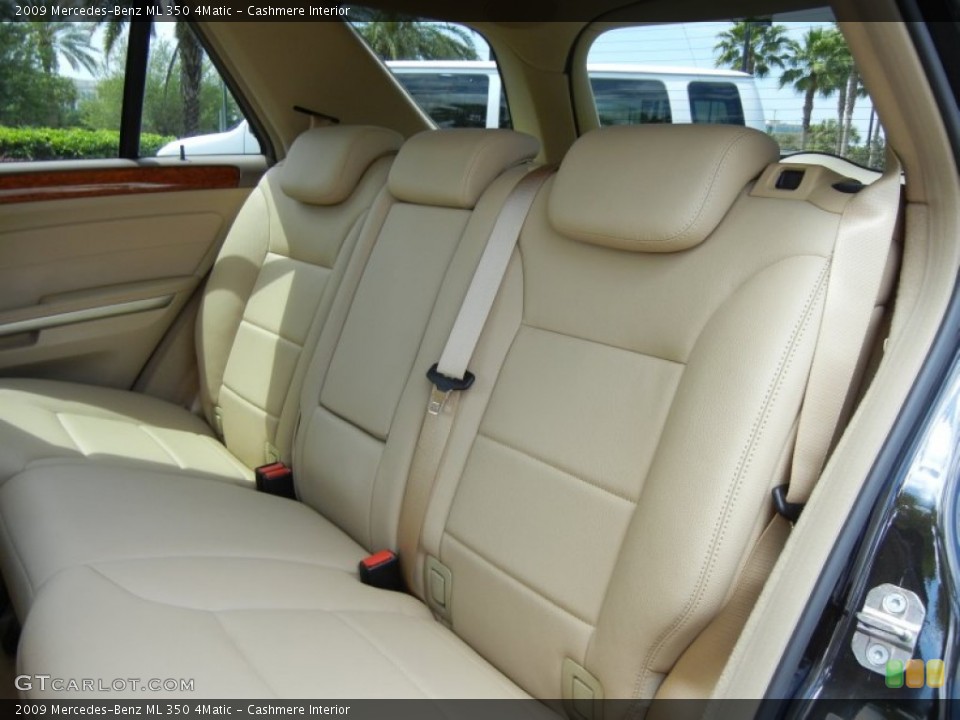 Cashmere Interior Rear Seat for the 2009 Mercedes-Benz ML 350 4Matic #78817050