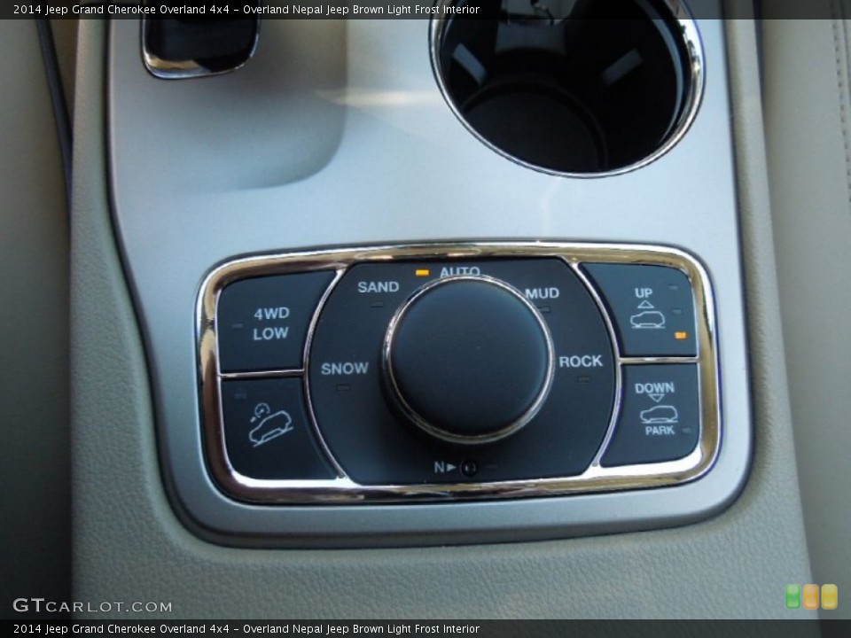 Overland Nepal Jeep Brown Light Frost Interior Controls for the 2014 Jeep Grand Cherokee Overland 4x4 #78818095