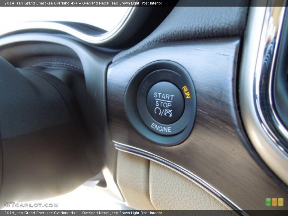 Overland Nepal Jeep Brown Light Frost Interior Controls for the 2014 Jeep Grand Cherokee Overland 4x4 #78818172