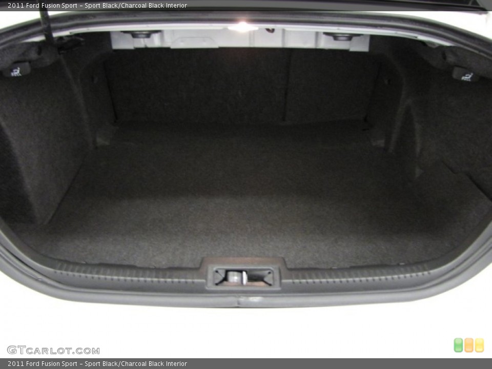 Sport Black/Charcoal Black Interior Trunk for the 2011 Ford Fusion Sport #78819870