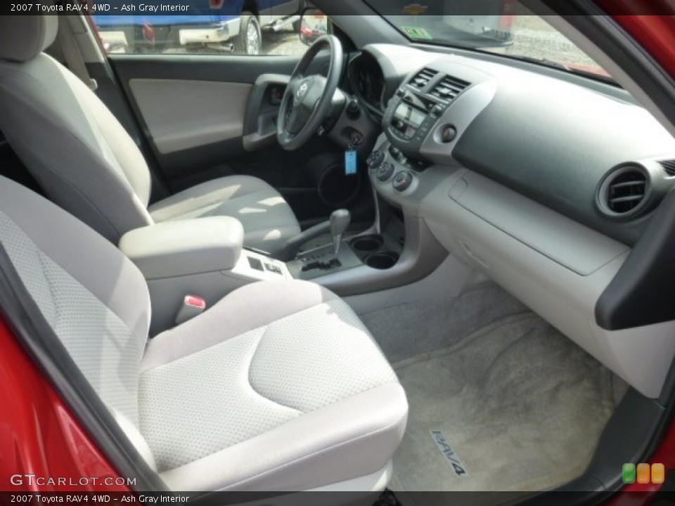 Ash Gray Interior Photo for the 2007 Toyota RAV4 4WD #78820007
