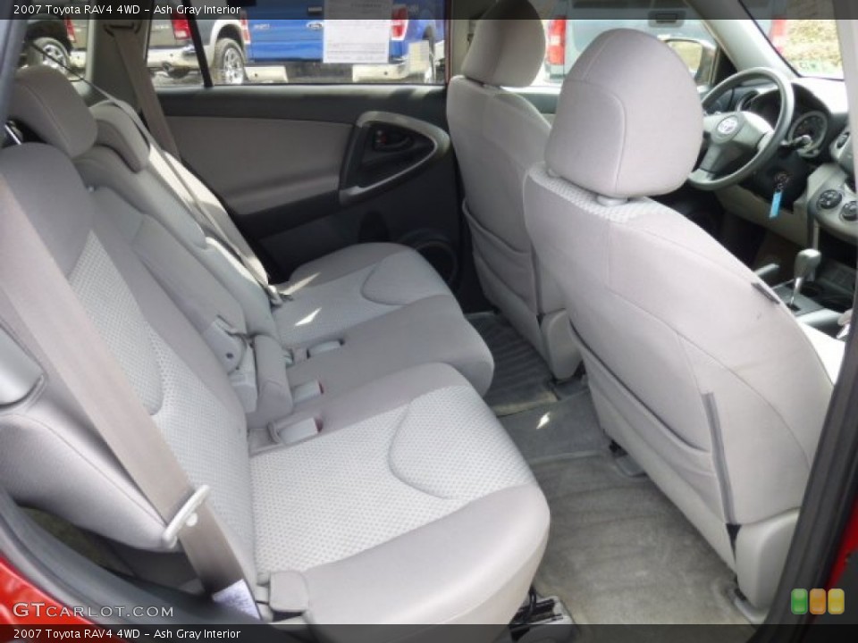 Ash Gray Interior Rear Seat for the 2007 Toyota RAV4 4WD #78820016
