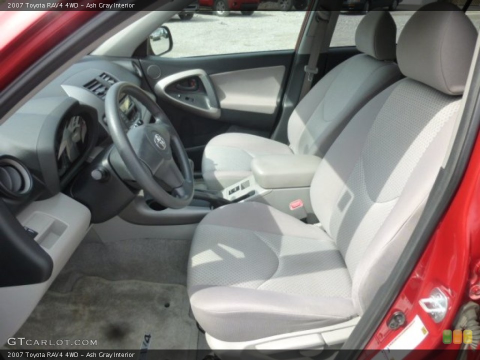 Ash Gray Interior Front Seat for the 2007 Toyota RAV4 4WD #78820025