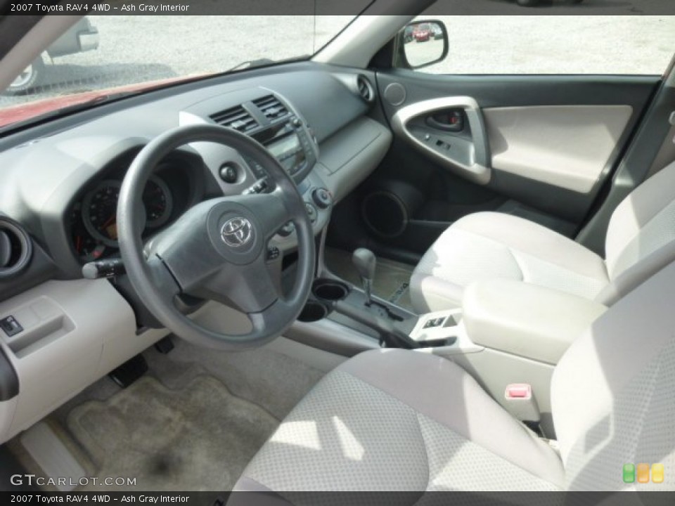 Ash Gray Interior Prime Interior for the 2007 Toyota RAV4 4WD #78820038