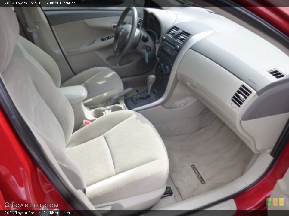 Bisque Interior Photo for the 2009 Toyota Corolla LE #78820196