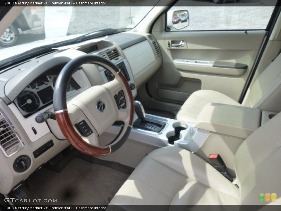 Cashmere Interior Prime Interior for the 2008 Mercury Mariner V6 Premier 4WD #78820412