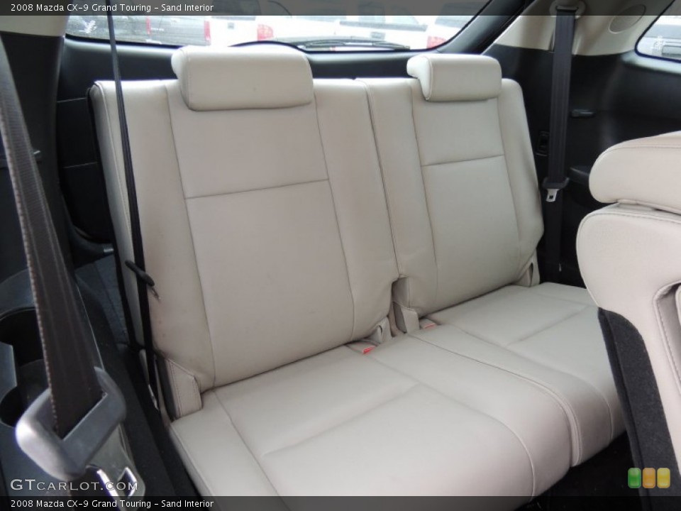 Sand Interior Rear Seat for the 2008 Mazda CX-9 Grand Touring #78820754