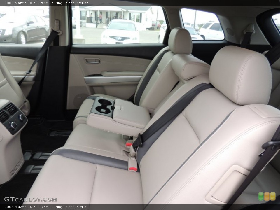 Sand Interior Rear Seat for the 2008 Mazda CX-9 Grand Touring #78820784