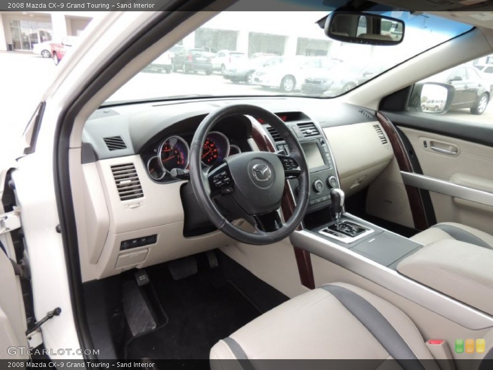 Sand Interior Prime Interior for the 2008 Mazda CX-9 Grand Touring #78820831