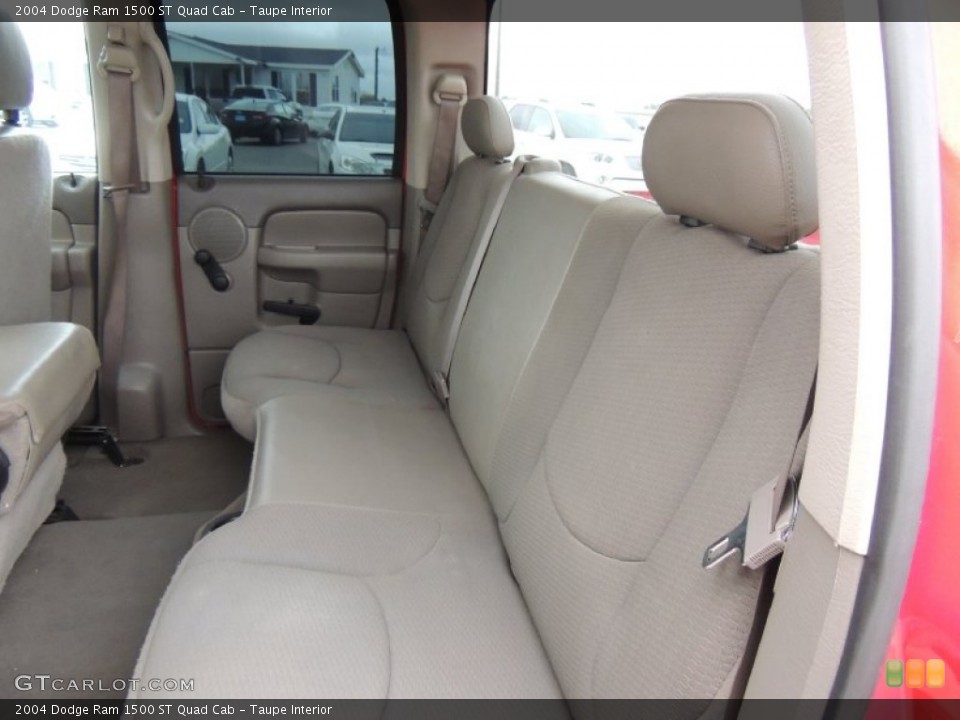 Taupe Interior Rear Seat for the 2004 Dodge Ram 1500 ST Quad Cab #78822317
