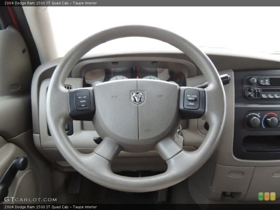 Taupe Interior Steering Wheel for the 2004 Dodge Ram 1500 ST Quad Cab #78822354