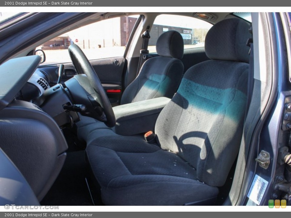 Dark Slate Gray Interior Front Seat for the 2001 Dodge Intrepid SE #78822917