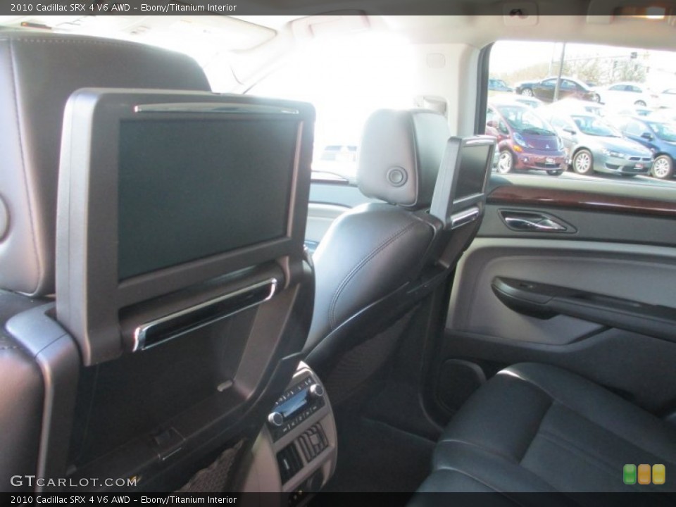Ebony/Titanium Interior Entertainment System for the 2010 Cadillac SRX 4 V6 AWD #78823646