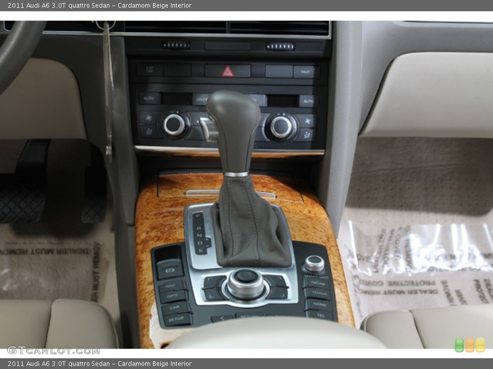 Cardamom Beige Interior Transmission for the 2011 Audi A6 3.0T quattro Sedan #78825171