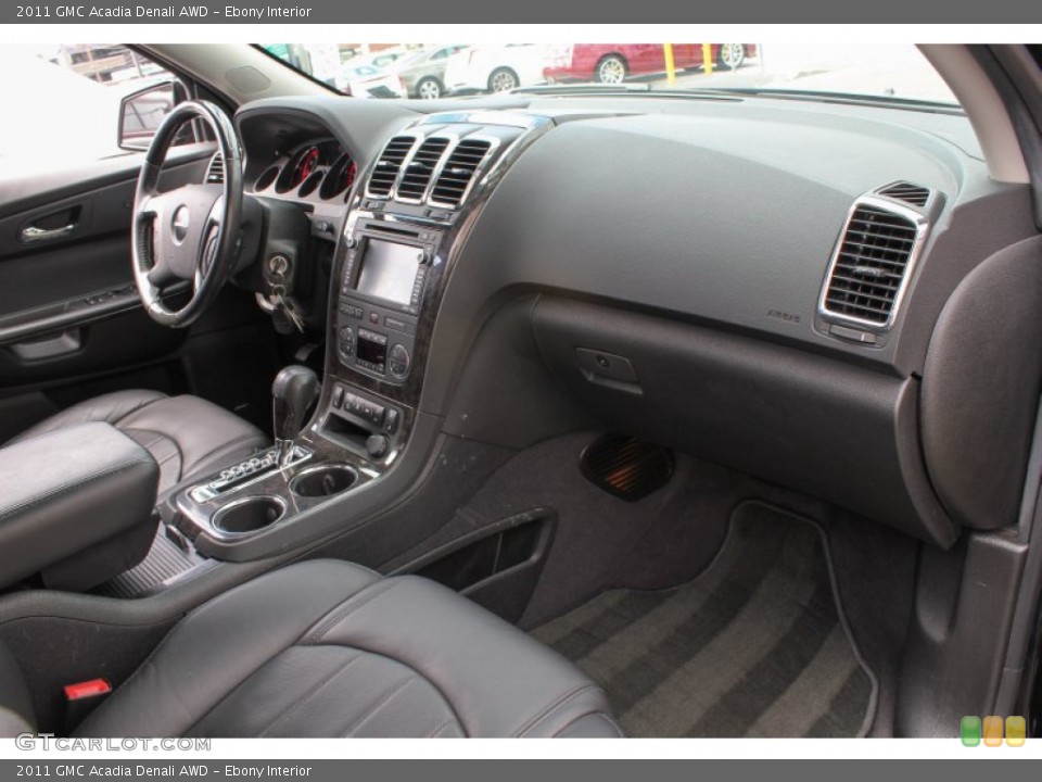 Ebony Interior Dashboard for the 2011 GMC Acadia Denali AWD #78826438