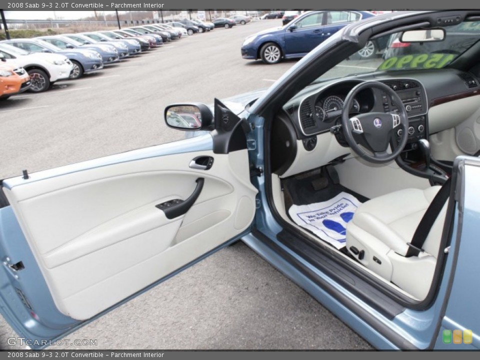 Parchment Interior Door Panel for the 2008 Saab 9-3 2.0T Convertible #78827594