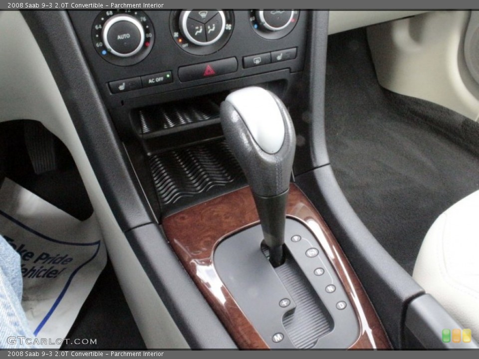 Parchment Interior Transmission for the 2008 Saab 9-3 2.0T Convertible #78827684