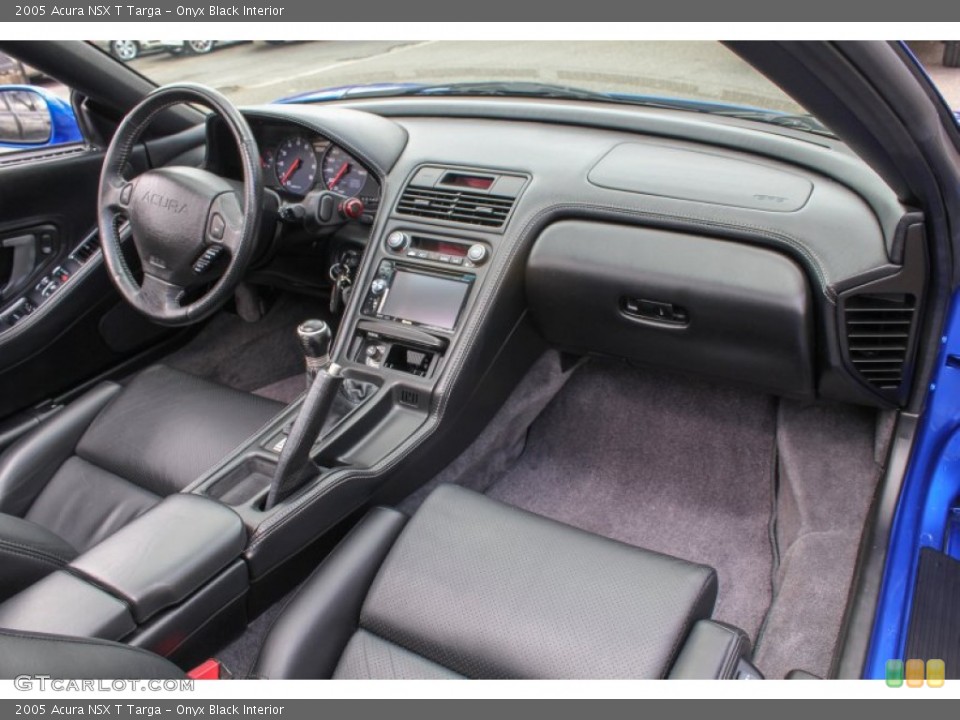 Onyx Black Interior Dashboard for the 2005 Acura NSX T Targa #78828208