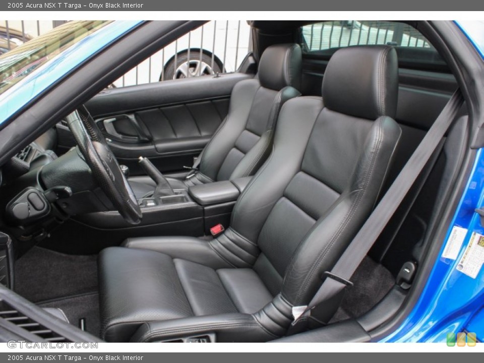 Onyx Black Interior Front Seat for the 2005 Acura NSX T Targa #78828247