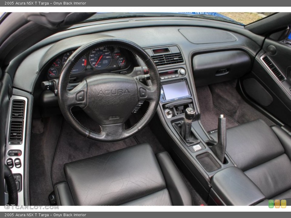 Onyx Black 2005 Acura NSX Interiors