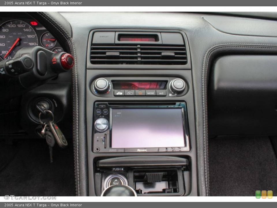 Onyx Black Interior Dashboard for the 2005 Acura NSX T Targa #78828294