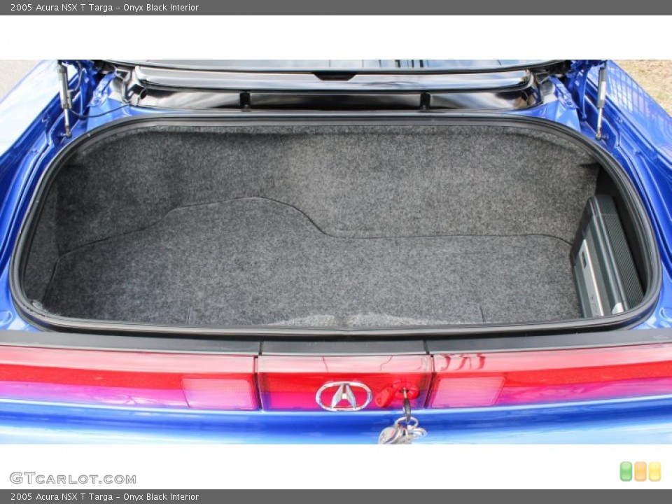 Onyx Black Interior Trunk for the 2005 Acura NSX T Targa #78828359