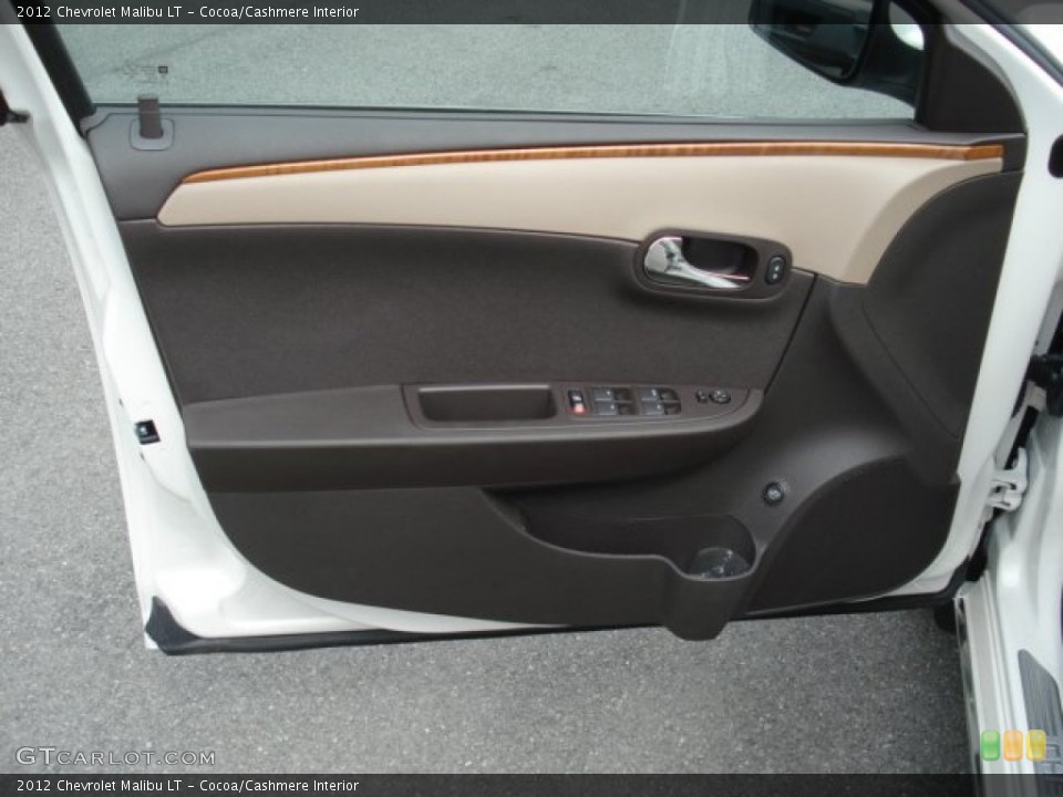 Cocoa/Cashmere Interior Door Panel for the 2012 Chevrolet Malibu LT #78829491