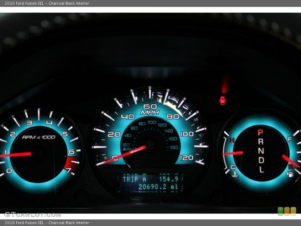 Charcoal Black Interior Gauges for the 2010 Ford Fusion SEL #78829714