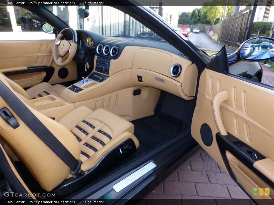 Beige Interior Photo for the 2005 Ferrari 575 Superamerica Roadster F1 #78831149