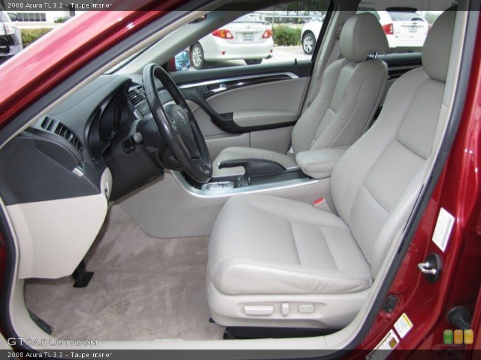 Taupe Interior Photo for the 2008 Acura TL 3.2 #78836945