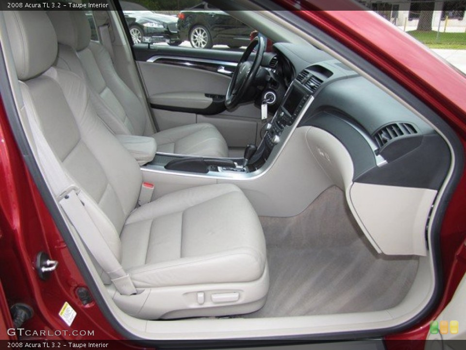 Taupe Interior Photo for the 2008 Acura TL 3.2 #78837115