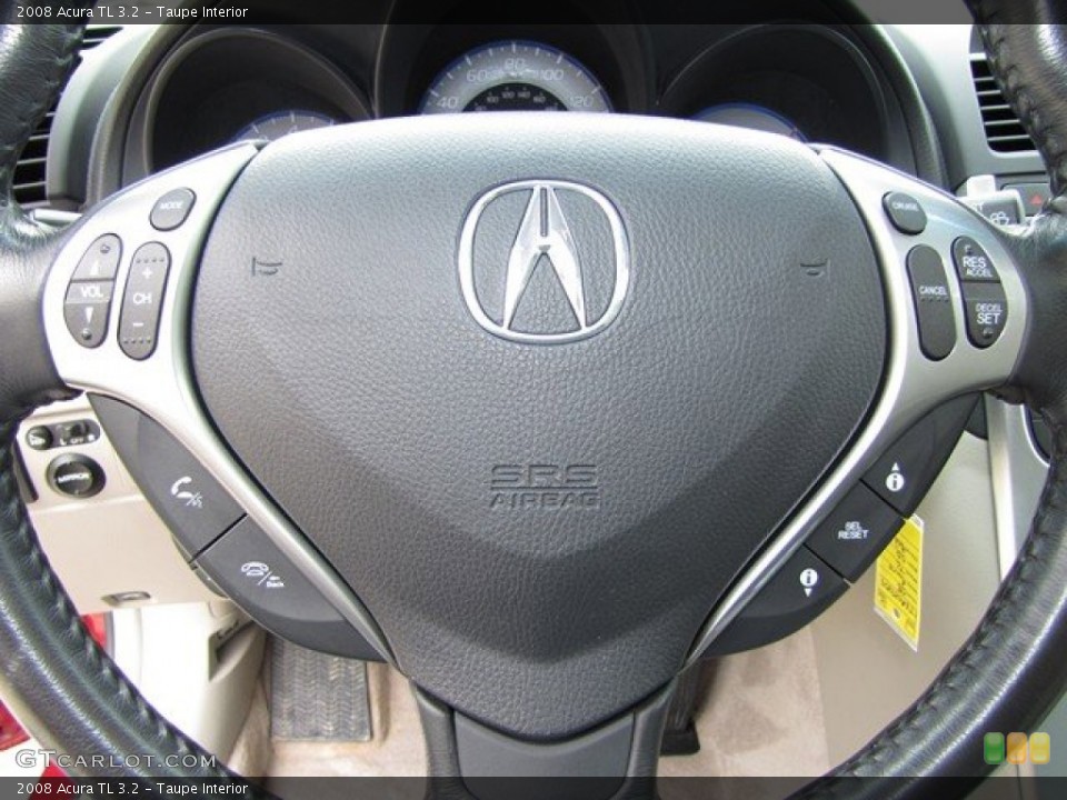 Taupe Interior Controls for the 2008 Acura TL 3.2 #78837171