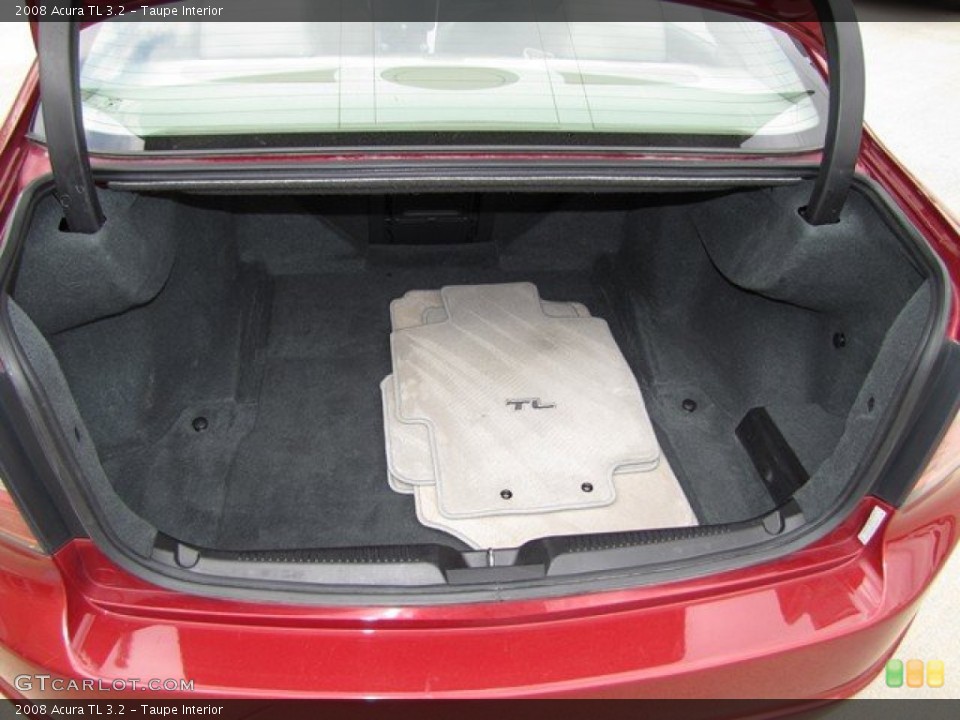 Taupe Interior Trunk for the 2008 Acura TL 3.2 #78837401