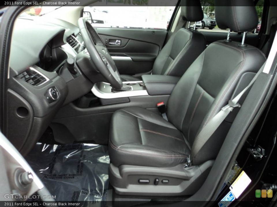 Charcoal Black Interior Front Seat for the 2011 Ford Edge SEL #78838130