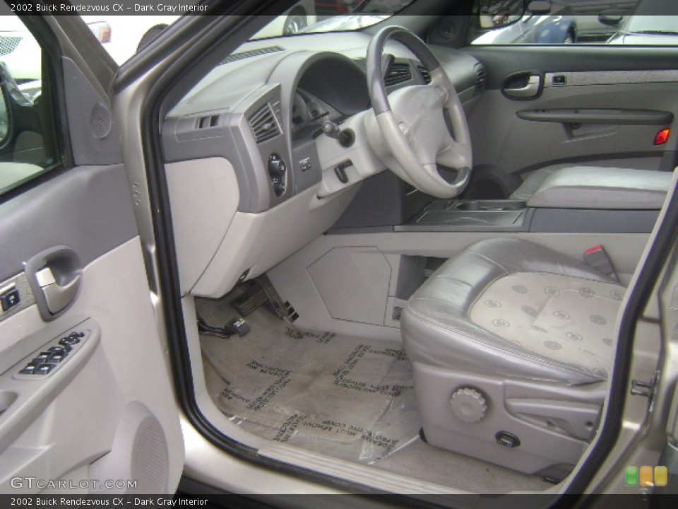 Dark Gray Interior Prime Interior for the 2002 Buick Rendezvous CX #78838267